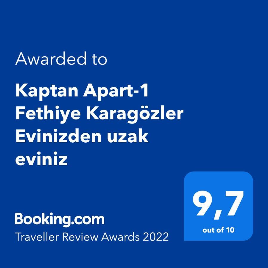 Kaptan Apart-1 Fethiye Karagozler Evinizden Uzak Eviniz Apartment ภายนอก รูปภาพ